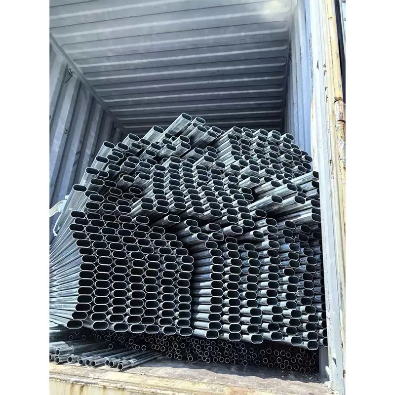 ທໍ່ເຫຼັກກ້າເຮືອນແກ້ວ Galvanized