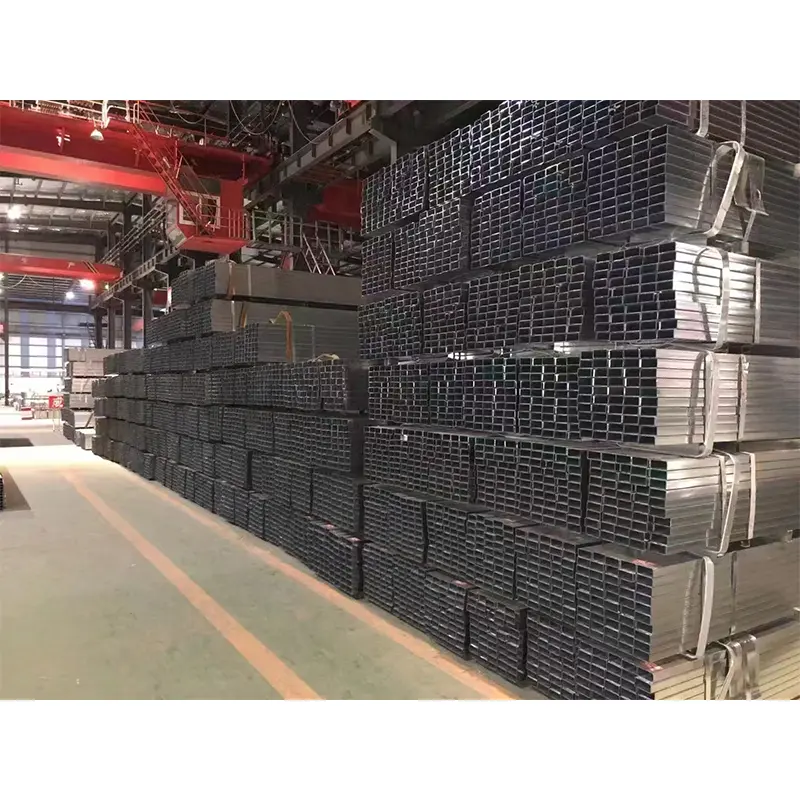 Hot Dip Galvanized Rectangular ແລະ Square Steel Tube