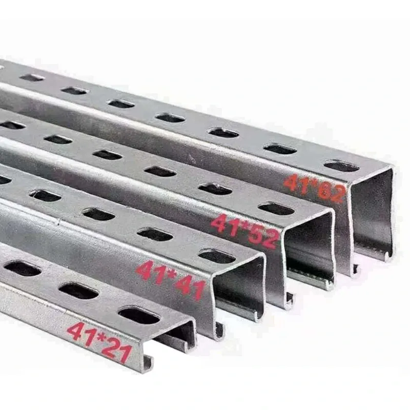 Hot-Dip Galvanized U-Channel ວົງເລັບສະຫນັບສະຫນູນເຫຼັກກ້າ