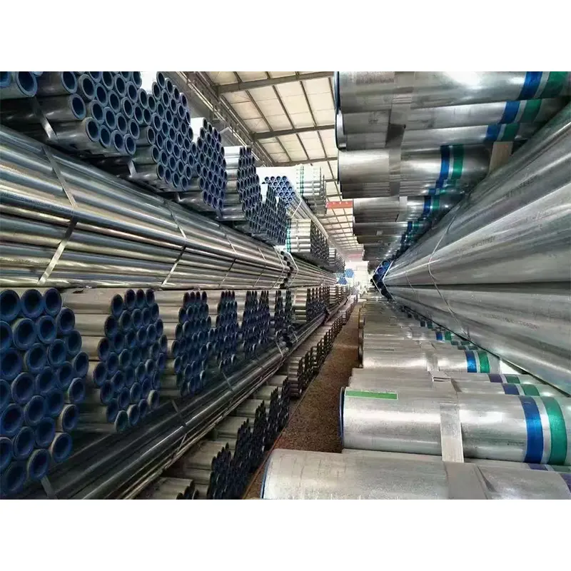 Thick Wall Hot Dip Galvanized ທໍ່ເຫລໍກຮອບ